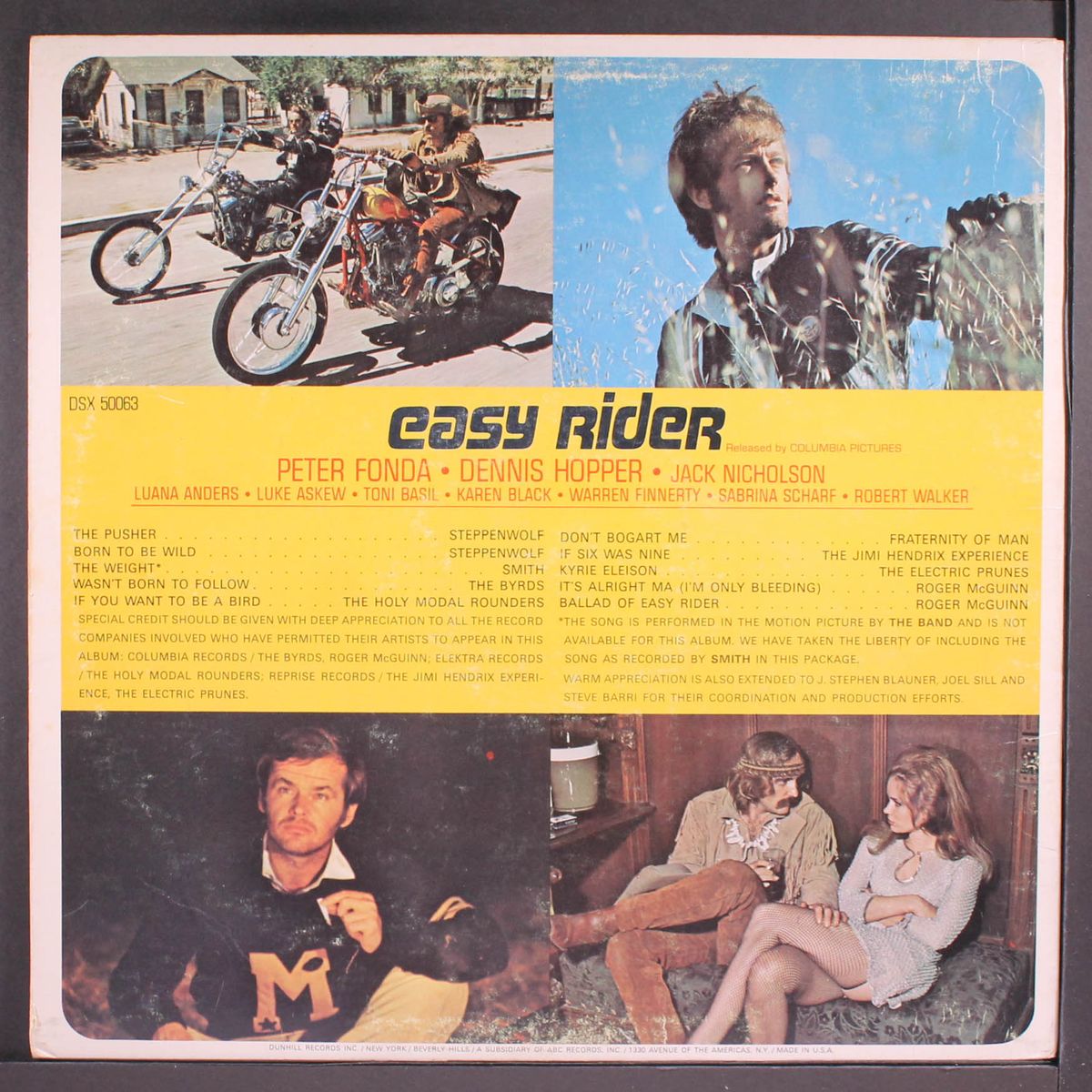 easy rider by SOUNDTRACK