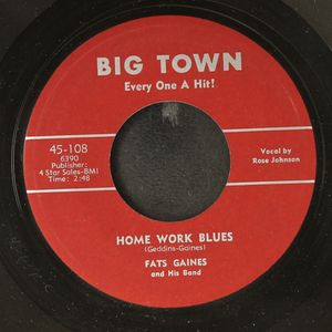 ROSE JOHNSON & FATS GAINES