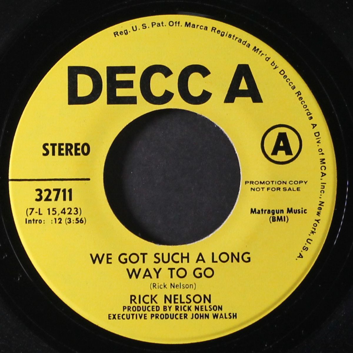 we got such a long way to go by RICK NELSON