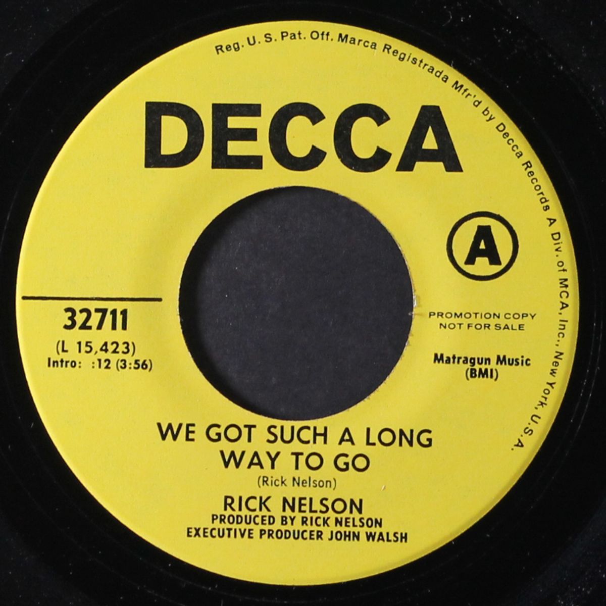 we got such a long way to go by RICK NELSON