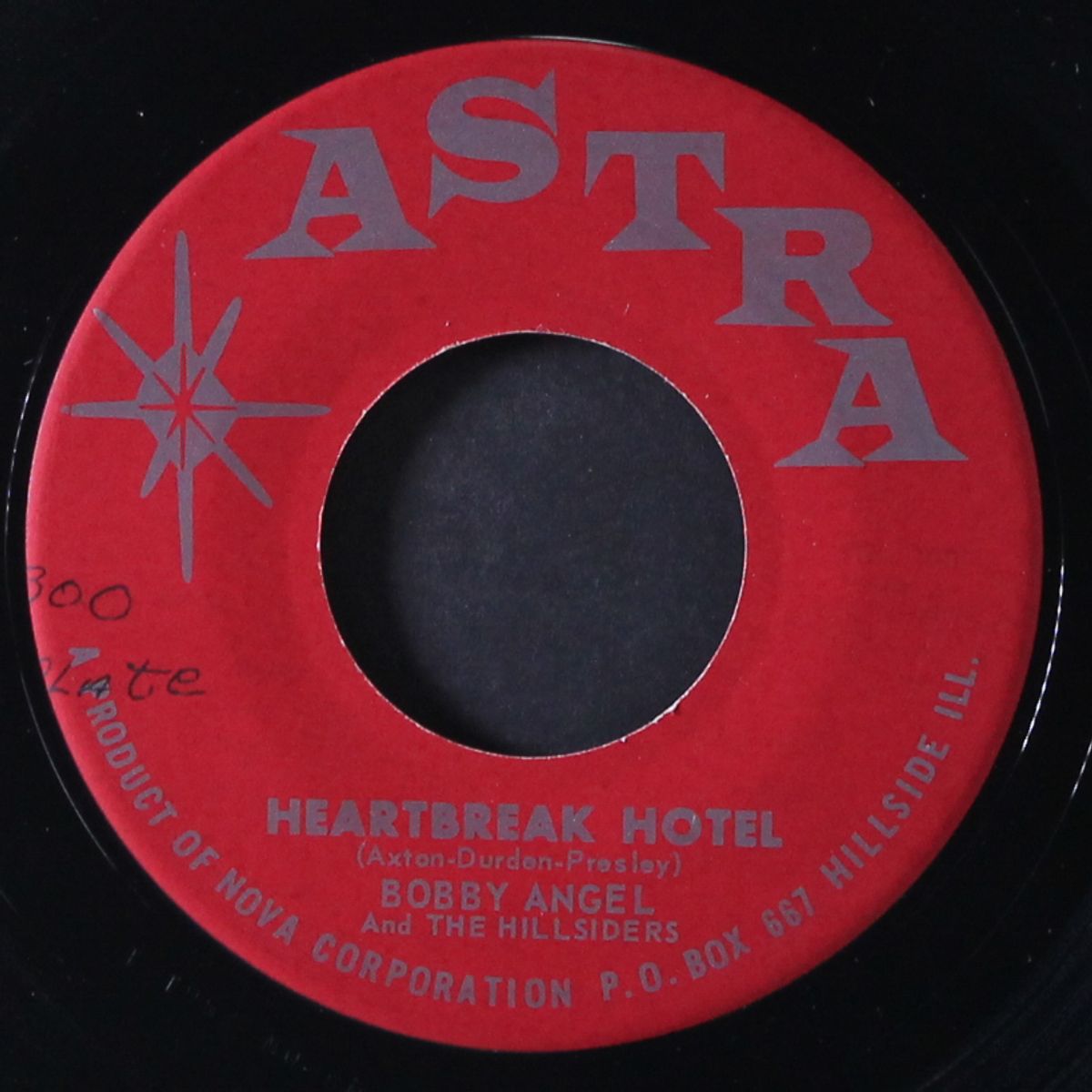 heartbreak hotel / submarine races by BOBBY ANGEL