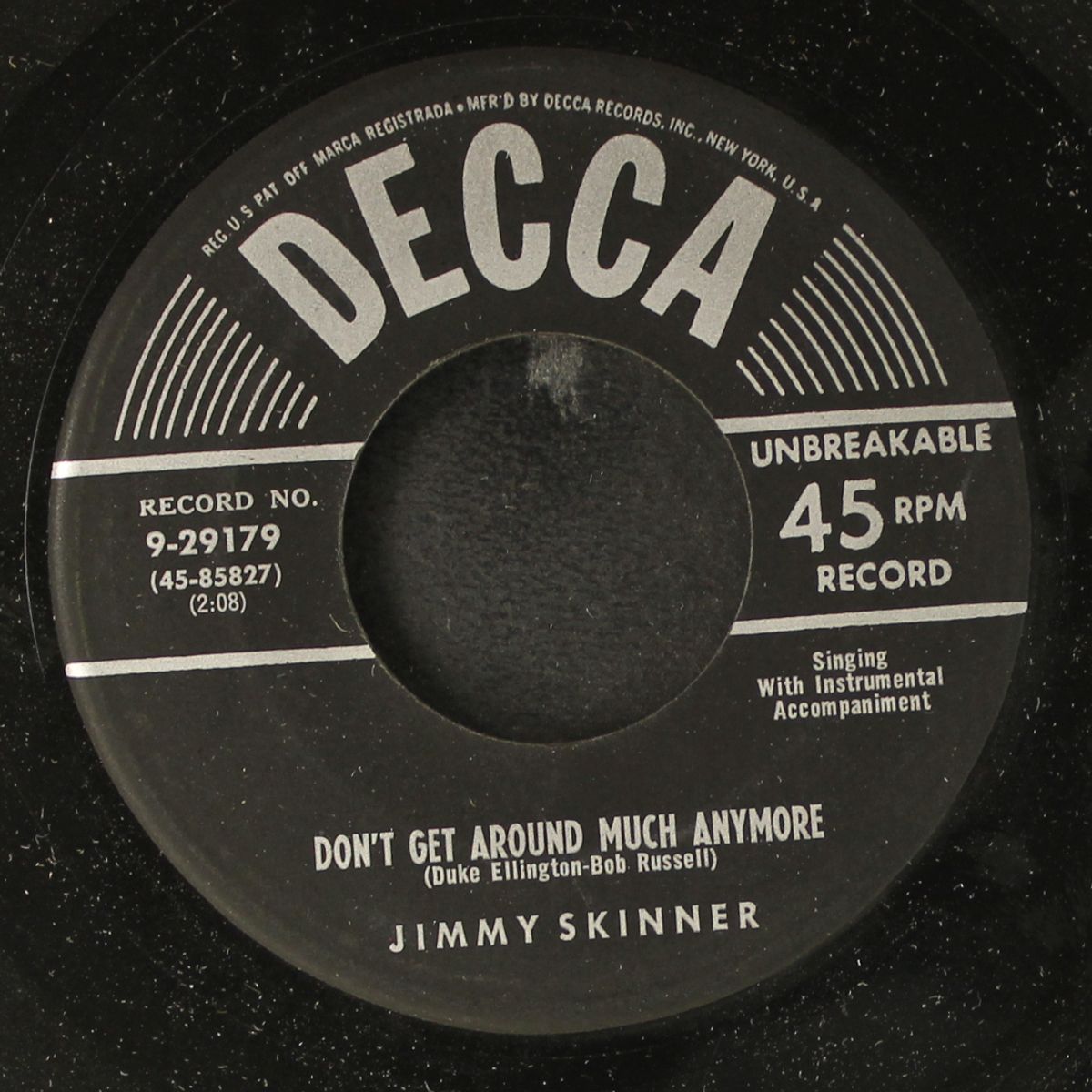 don't get around much anymore by JIMMY SKINNER