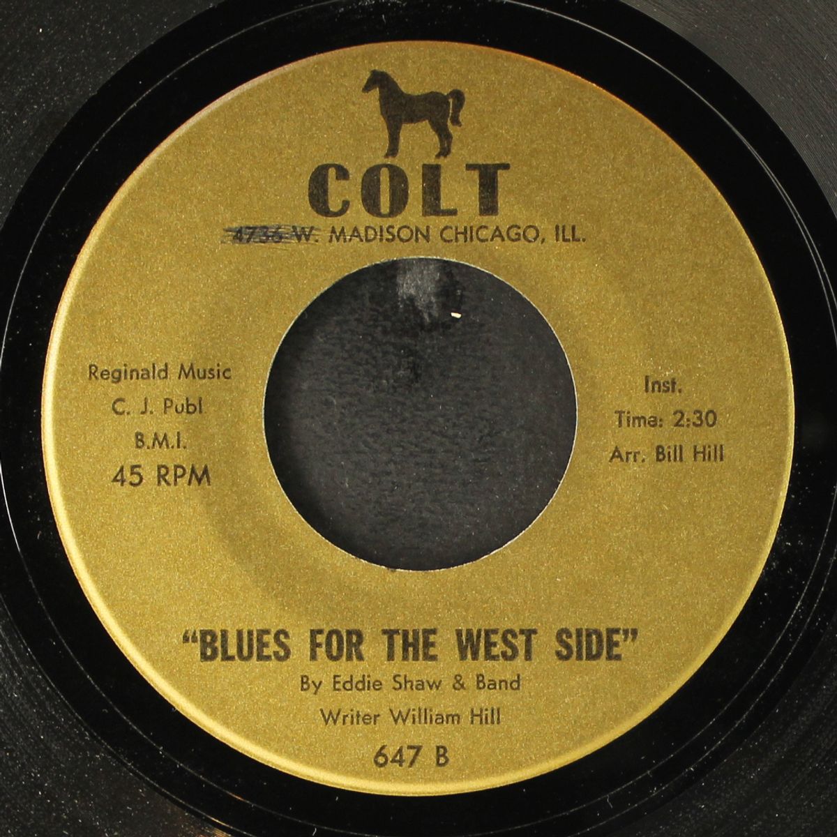 riding high / blues for the west side by EDDIE SHAW