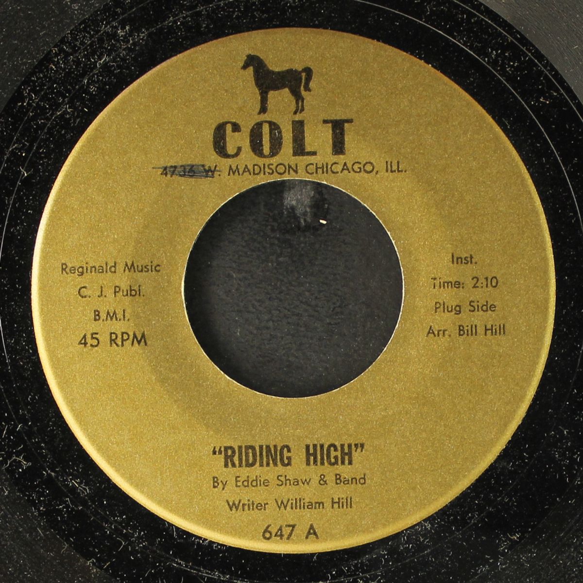 riding high / blues for the west side by EDDIE SHAW