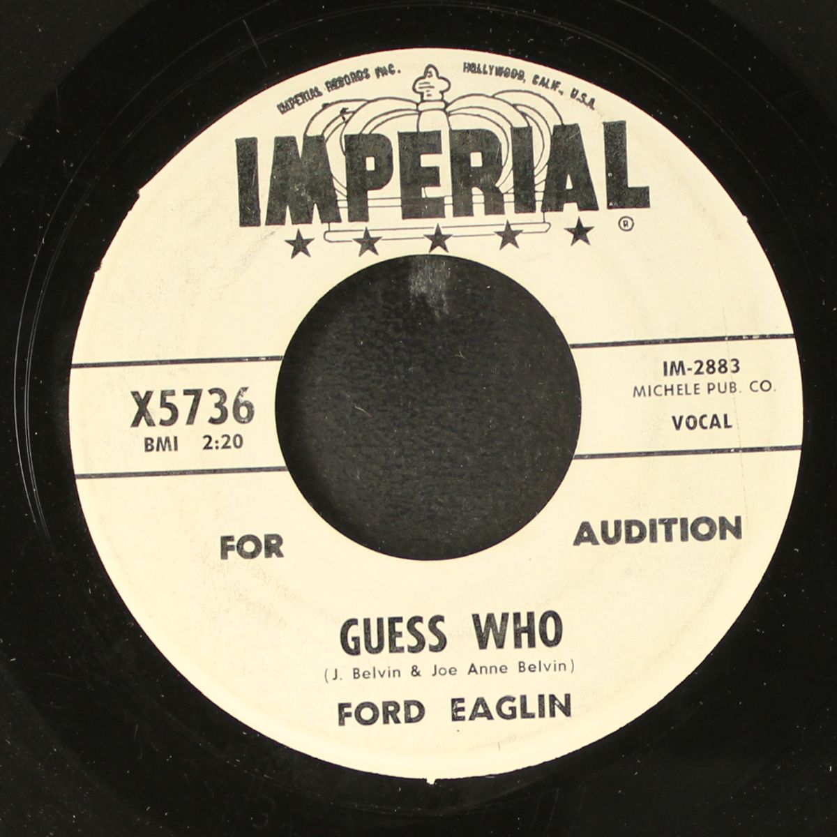 if i could / guess who by FORD EAGLIN
