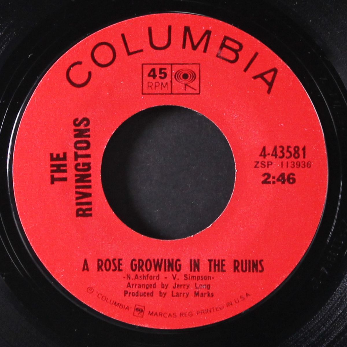 tend to business / a rose growing in the ruins by RIVINGTONS