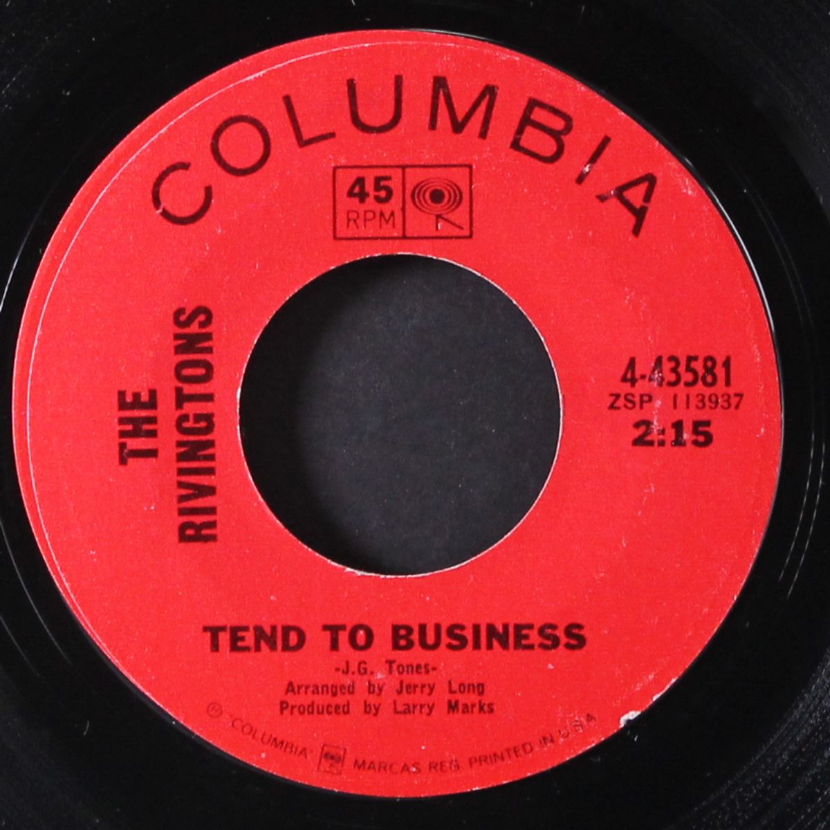 tend to business / a rose growing in the ruins by RIVINGTONS