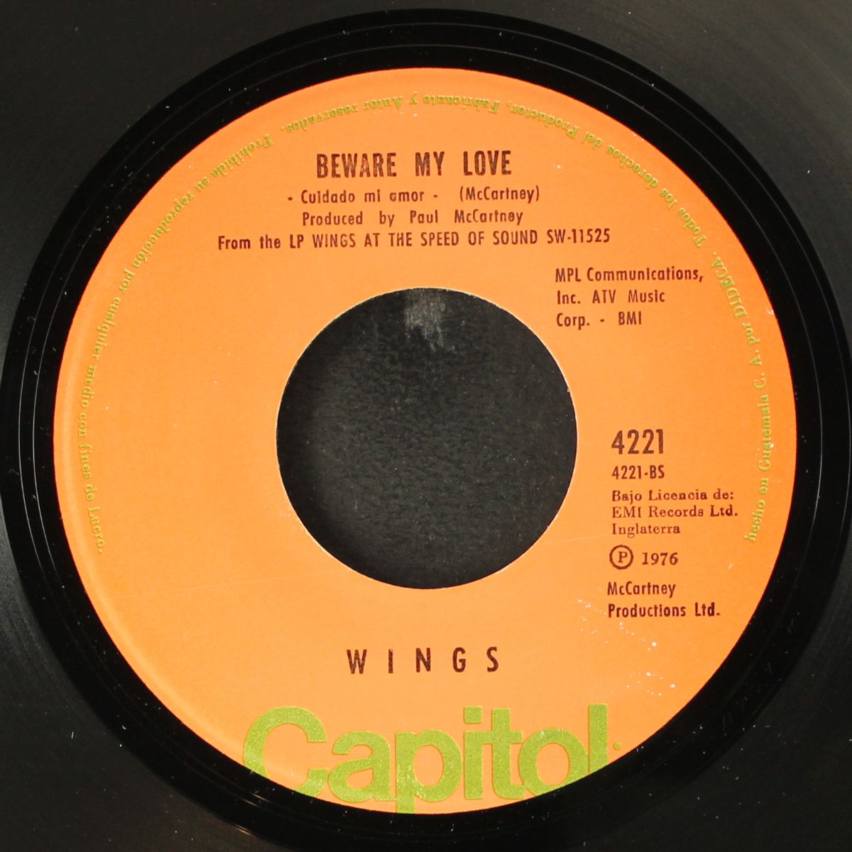 let 'em in / beware my love by WINGS