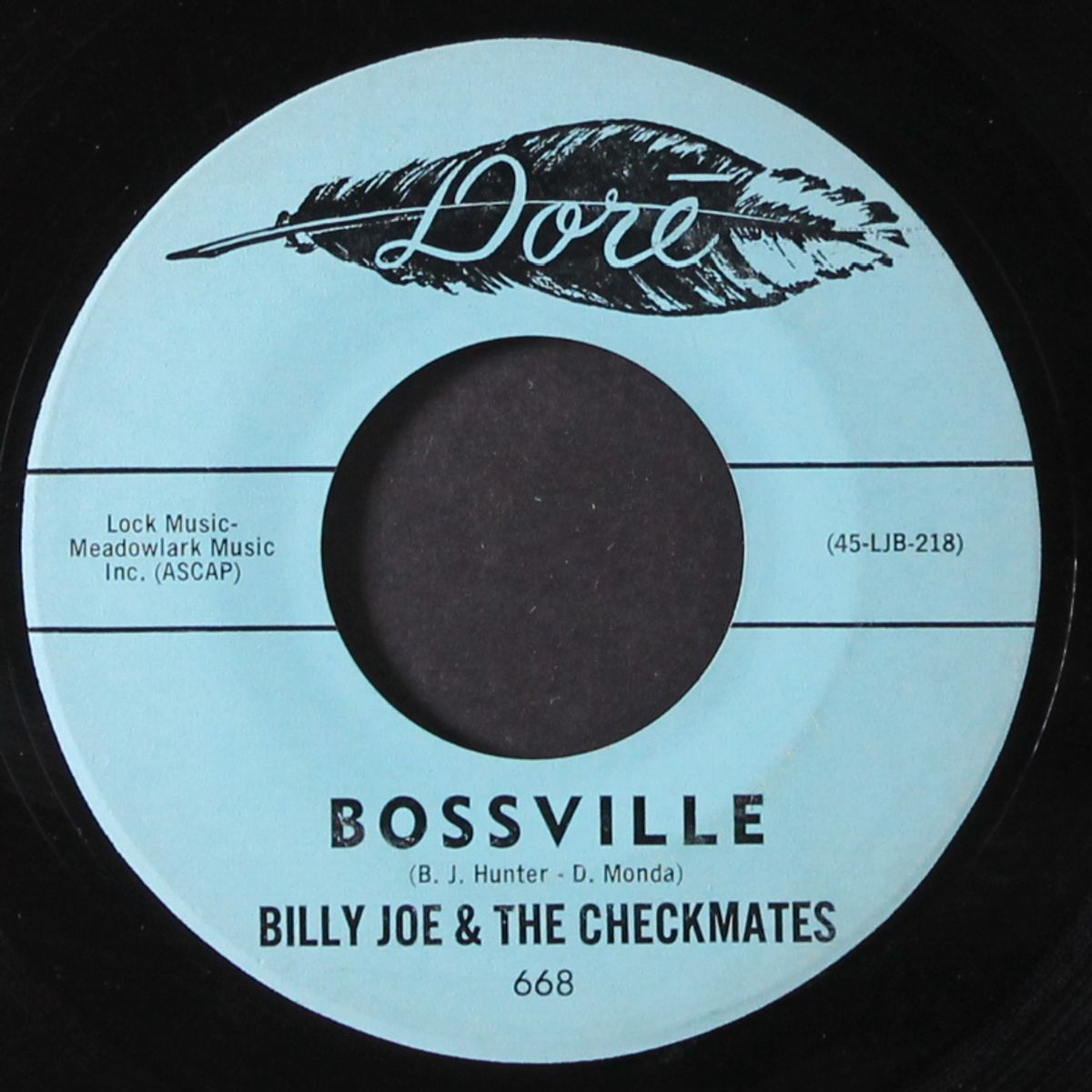 one more cup / bossville by BILLY JOE & CHECKMATES