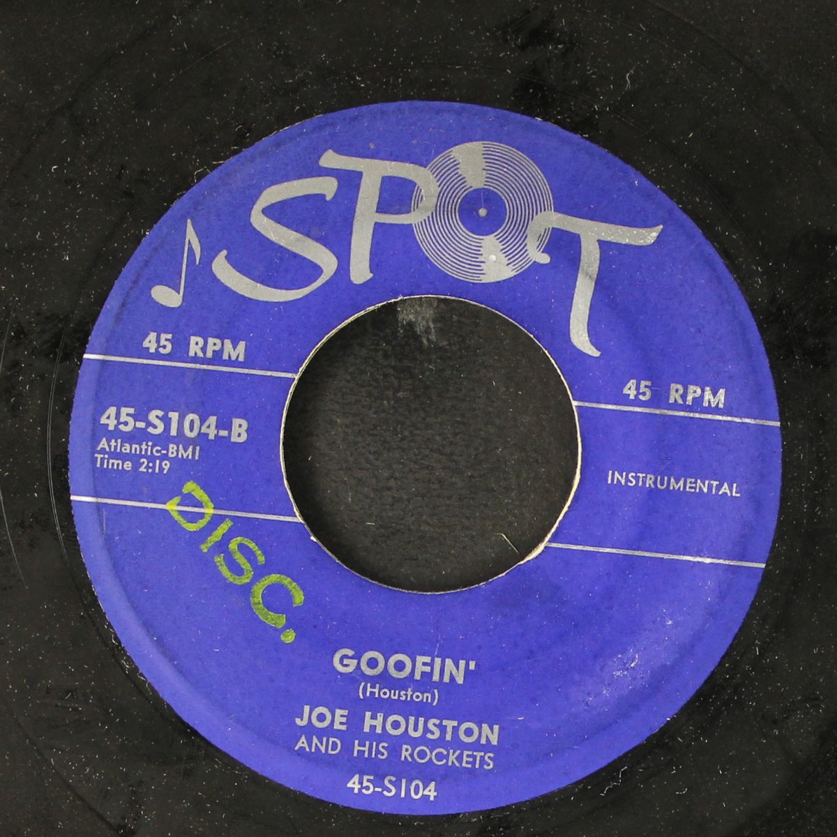 off beat / goofin' by JOE HOUSTON