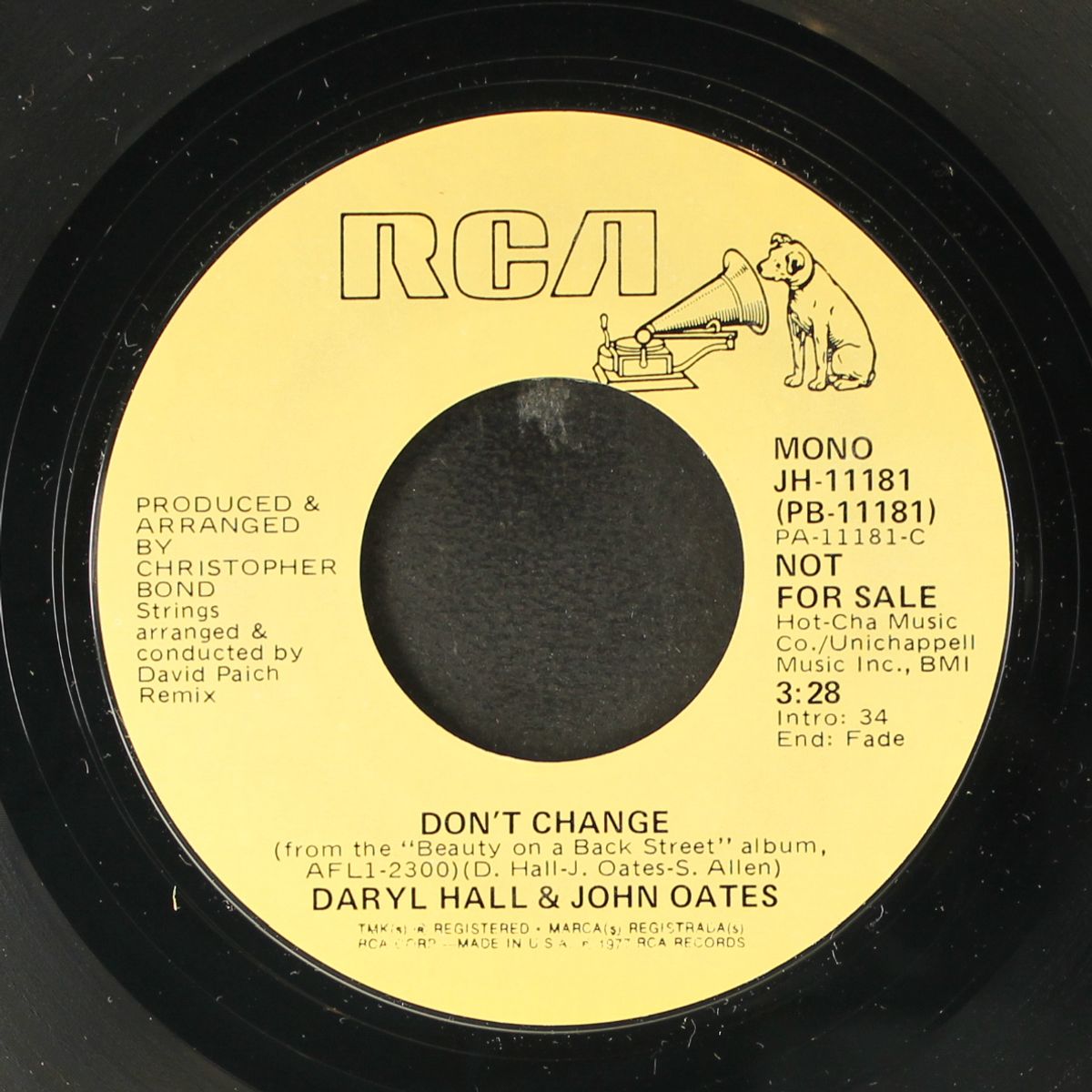 don't change / mono by HALL & OATES
