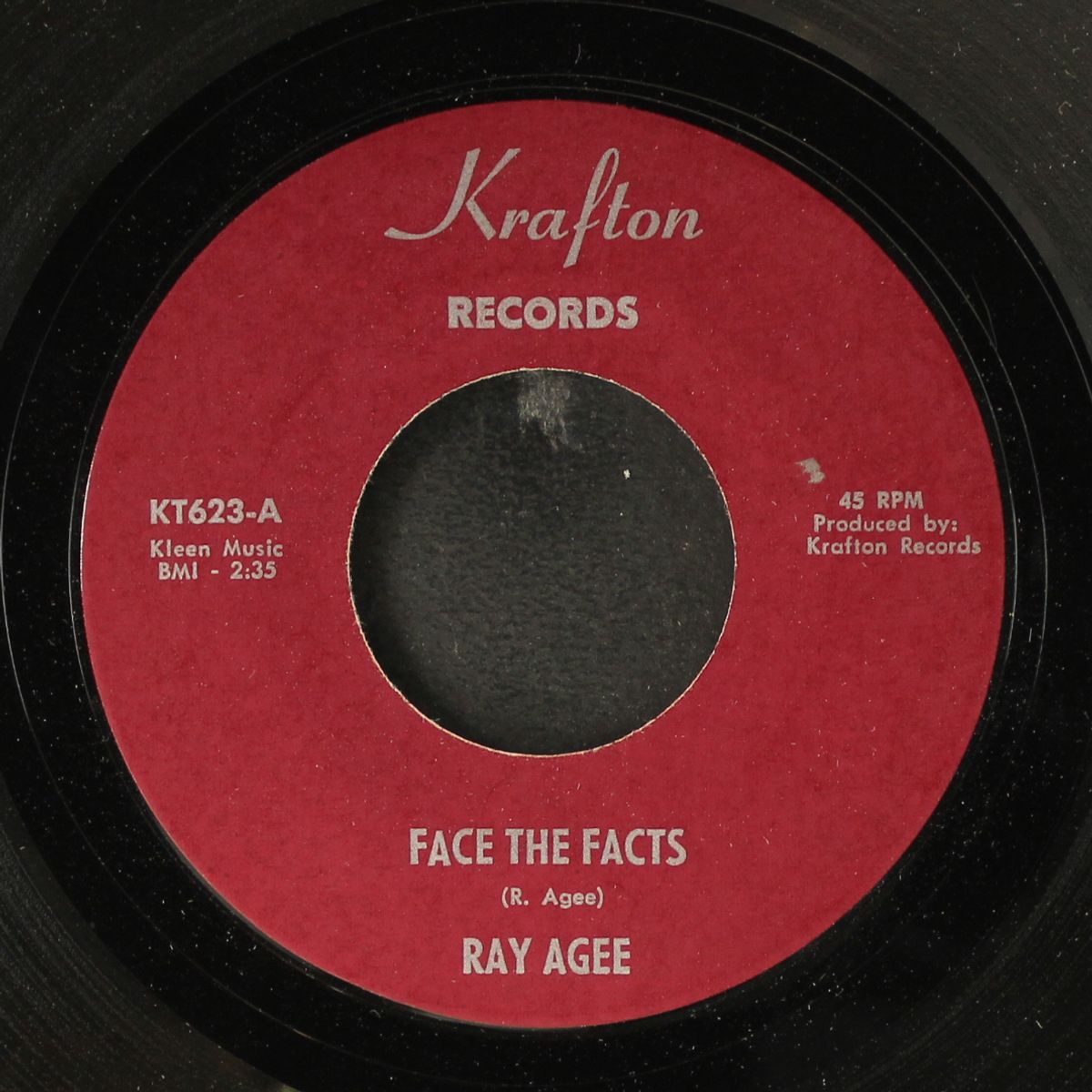 roll on baby / face the facts by RAY AGEE
