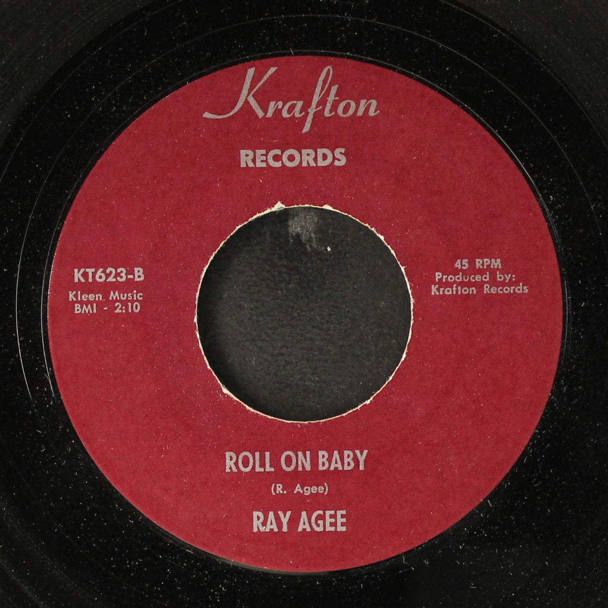 roll on baby / face the facts by RAY AGEE
