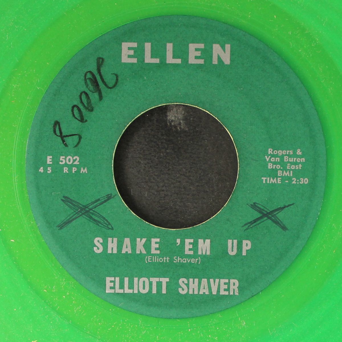 shake 'em up / yon he go by ELLIOTT SHAVERS