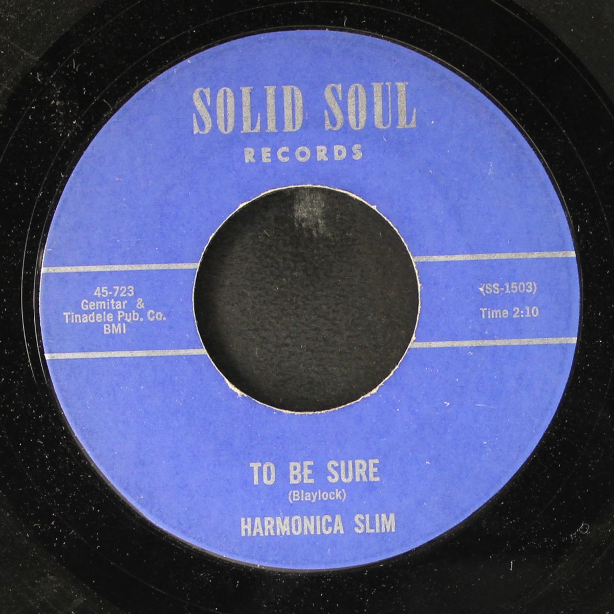 to be sure / soft and easy by HARMONICA SLIM