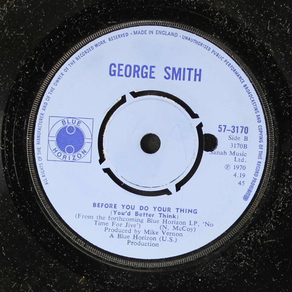 someday you're gonna learn / before you do your thing by GEORGE SMITH