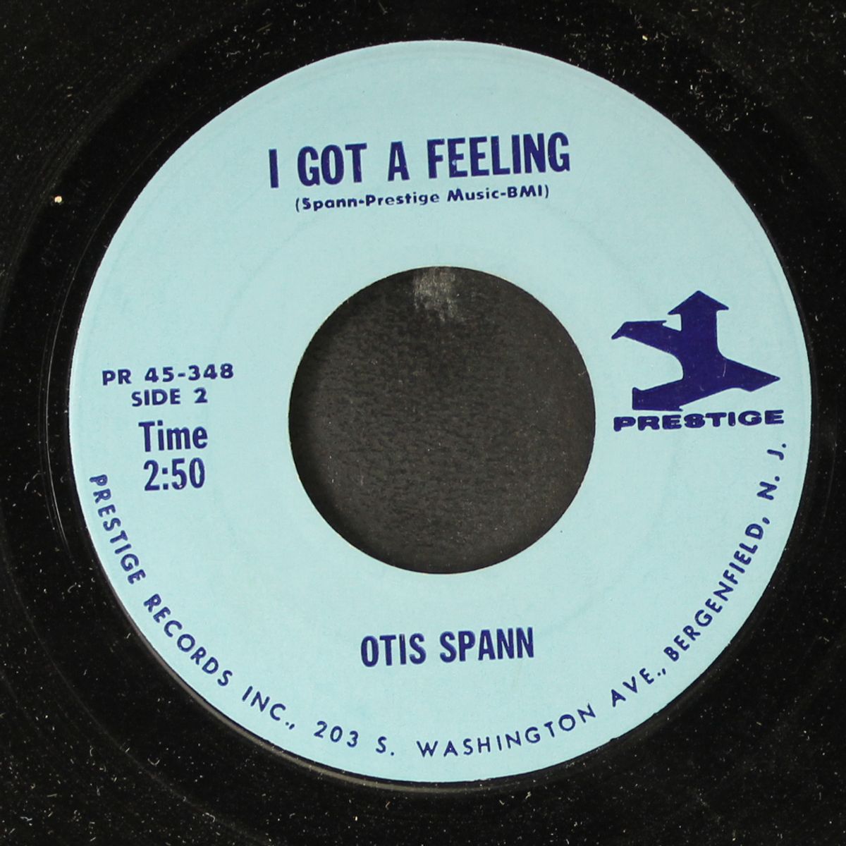 straighten up baby / i got a feeling by OTIS SPANN