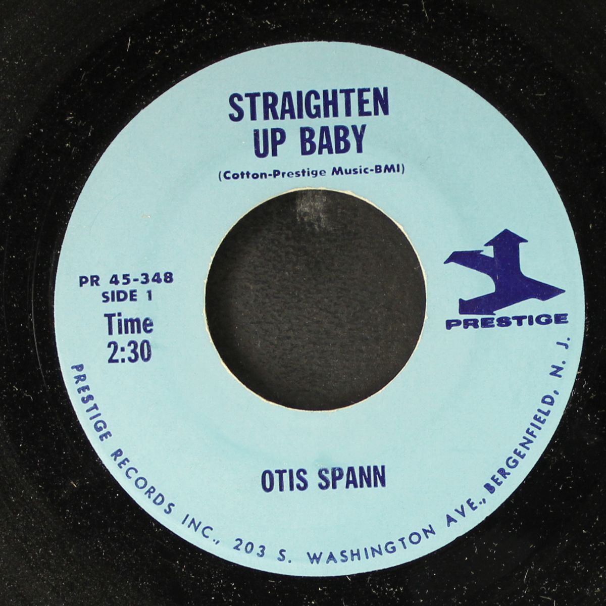 straighten up baby / i got a feeling by OTIS SPANN