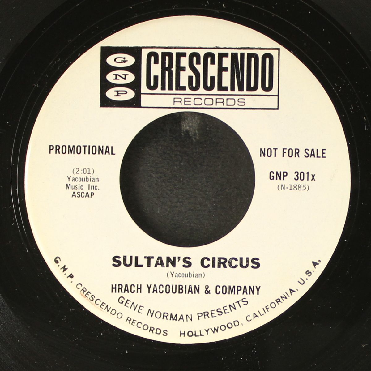 sultan"s circus / speak not a word by HRACH YACOUBIAN