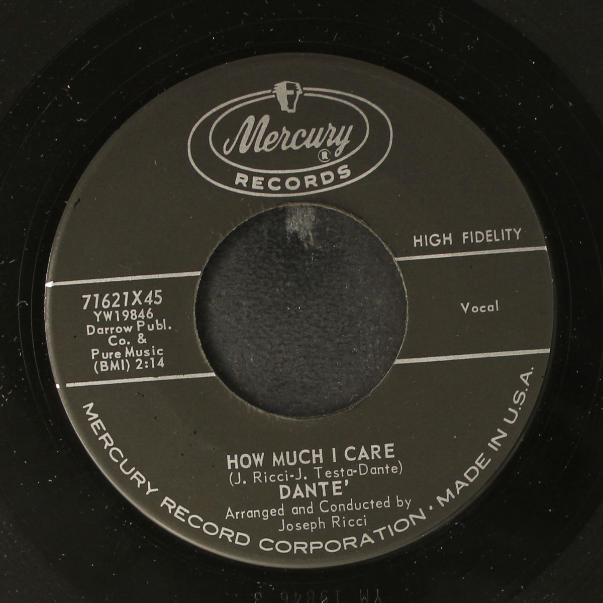 baby, baby / how much i care by DANTE'