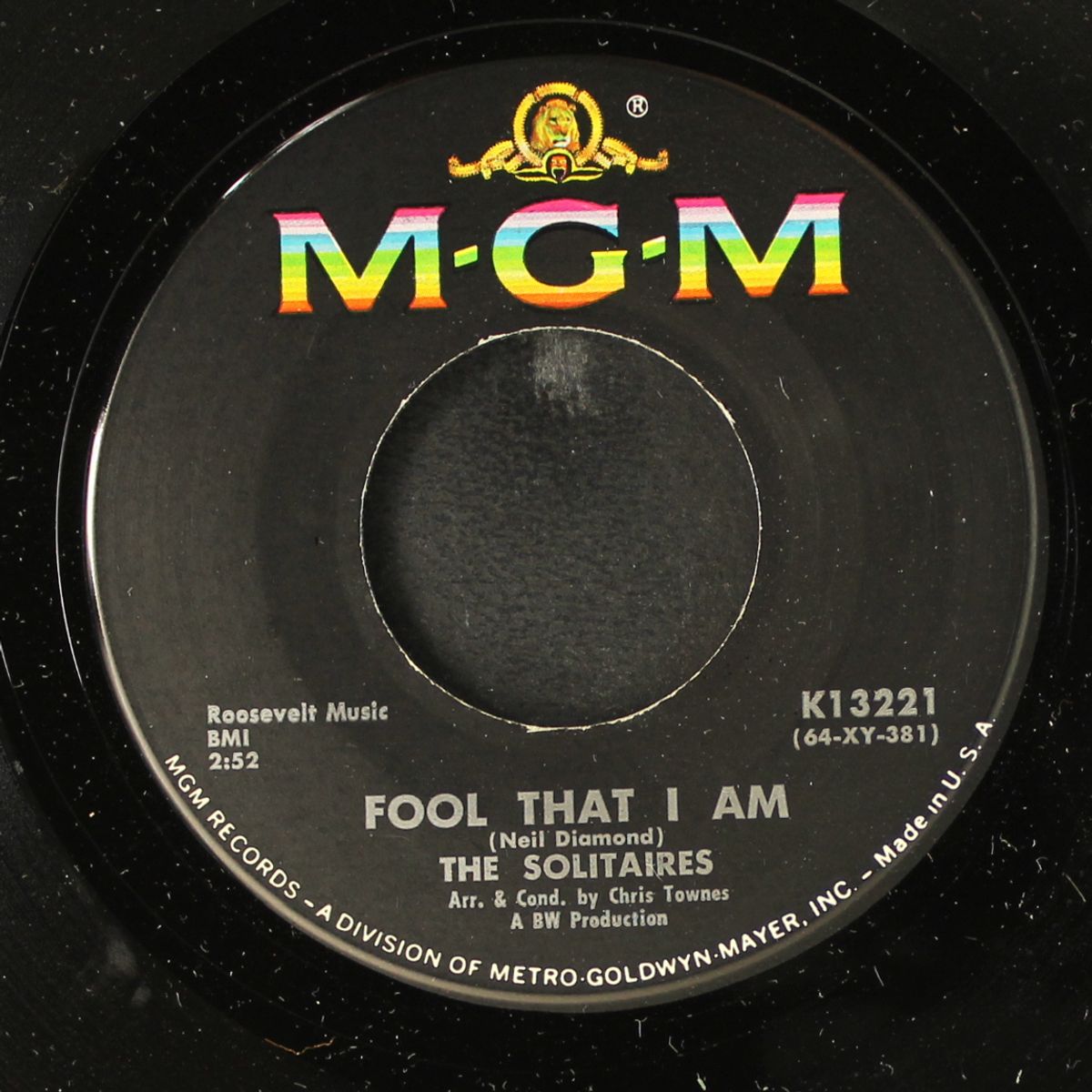 fool that i am / fair weather lover by SOLITAIRES