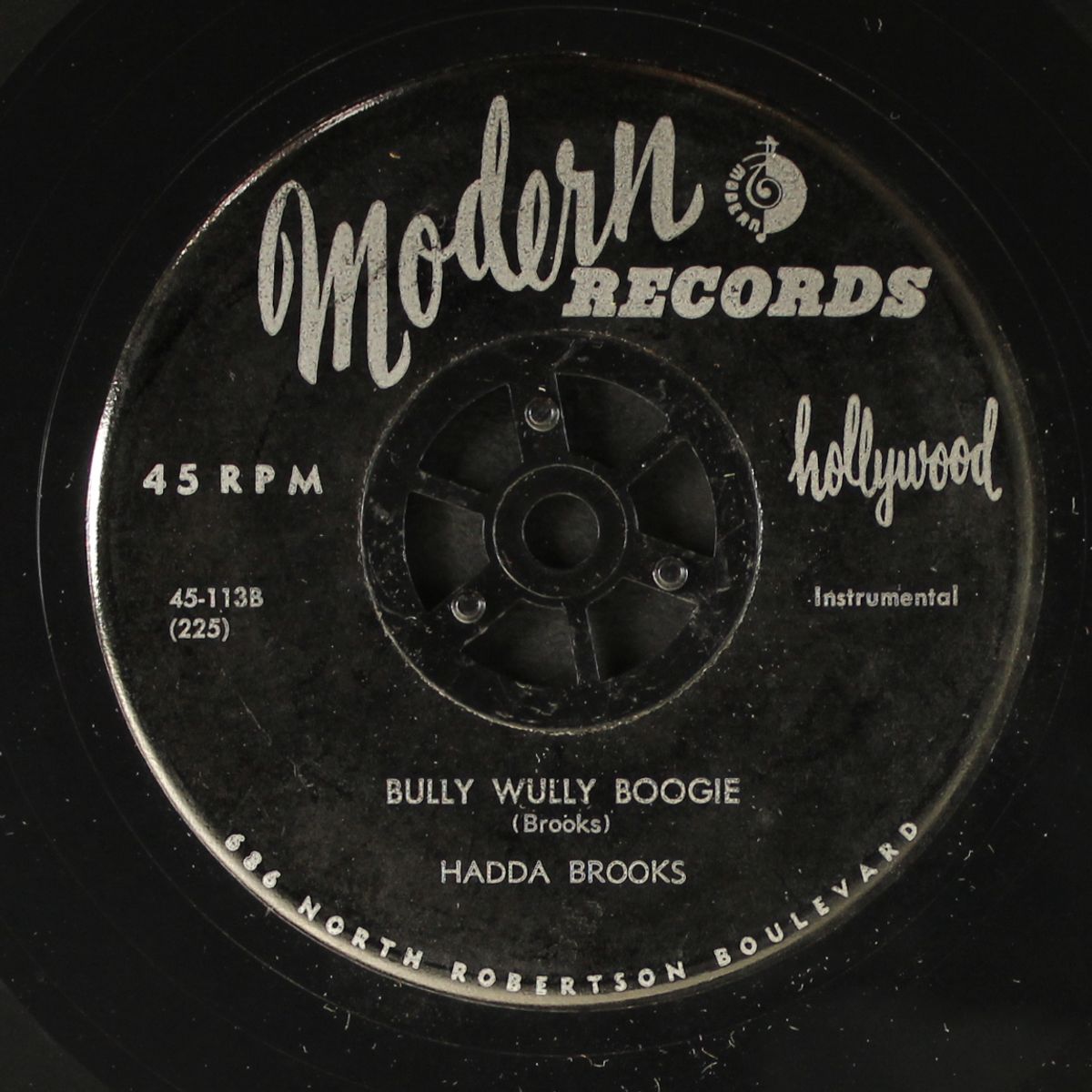 boogie at the bandbox / bully wully boogie by HADDA BROOKS