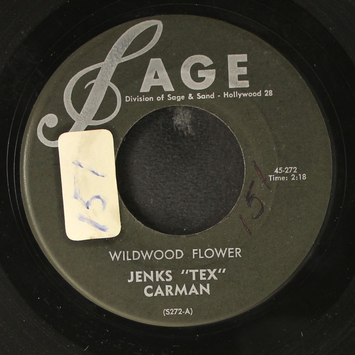honk, honk, honk / wildwood flower by JENKS "TEX" CARMAN