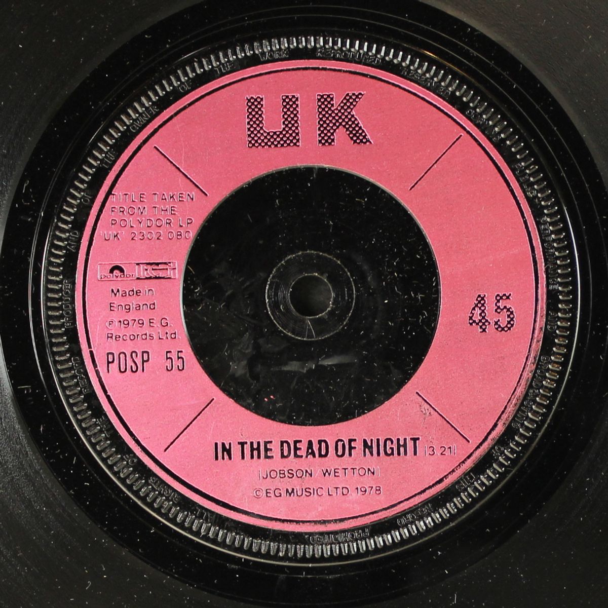nothing to lose / in the dead of the night by UK