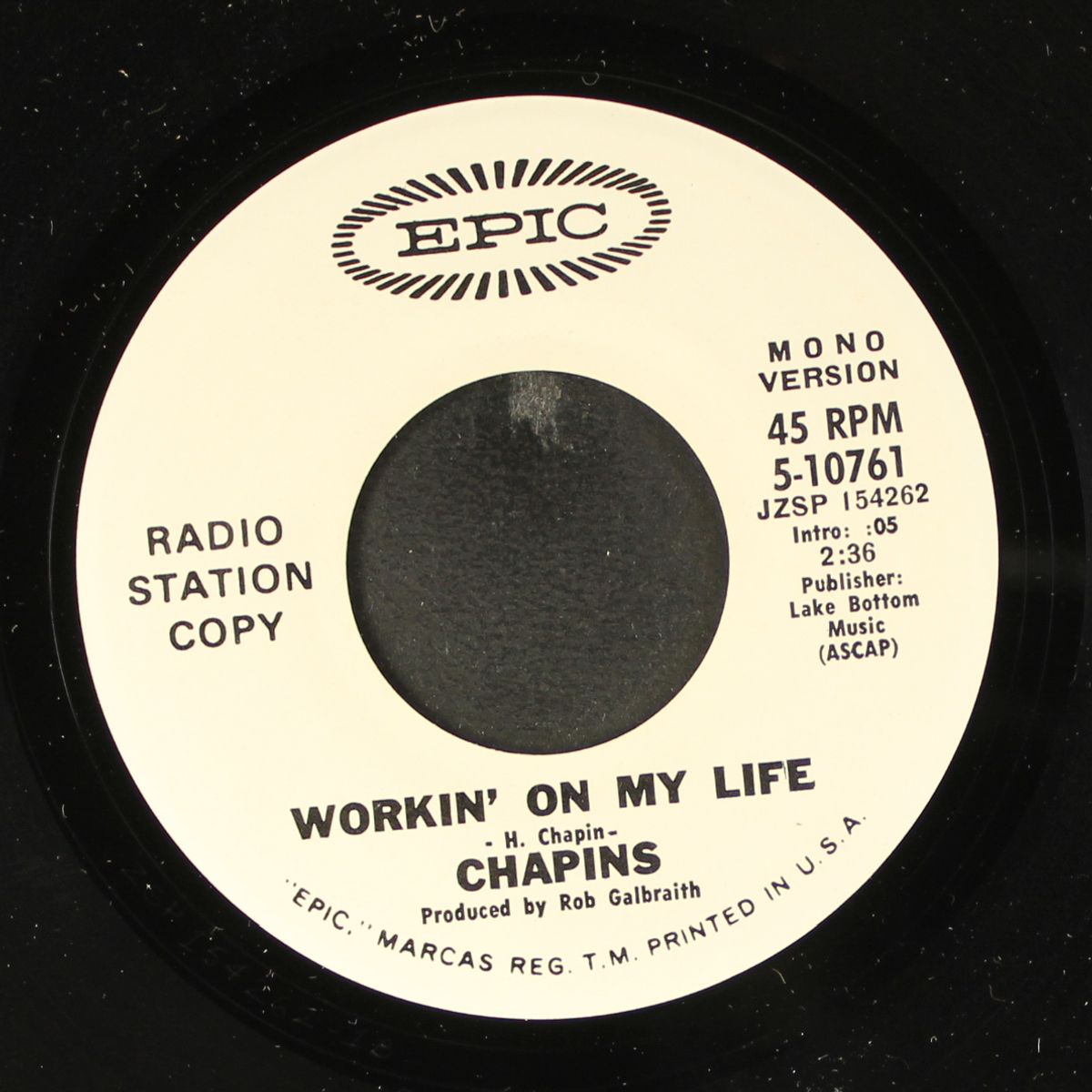 workin' on my life / mono by CHAPINS