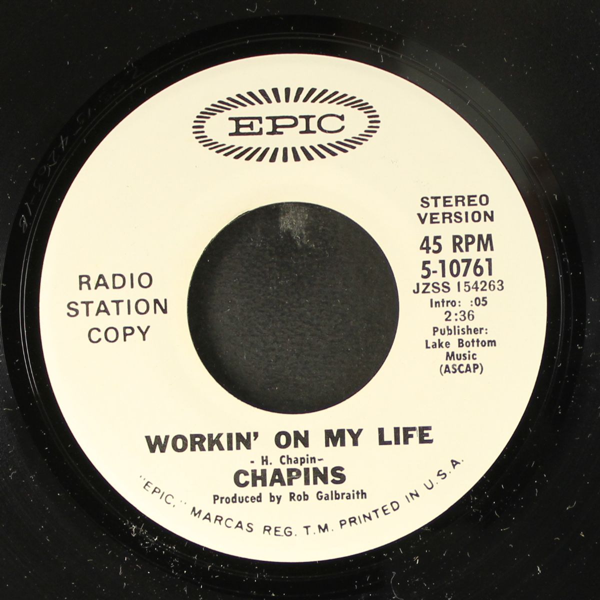 workin' on my life / mono by CHAPINS