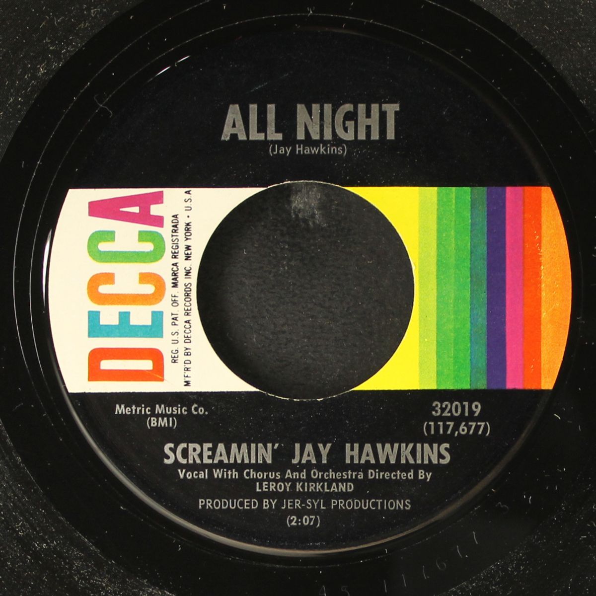 i'm not made of clay / all night by SCREAMIN' JAY HAWKINS