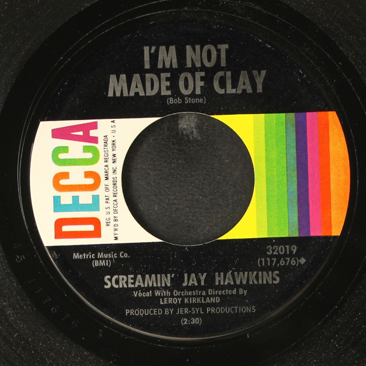 i'm not made of clay / all night by SCREAMIN' JAY HAWKINS