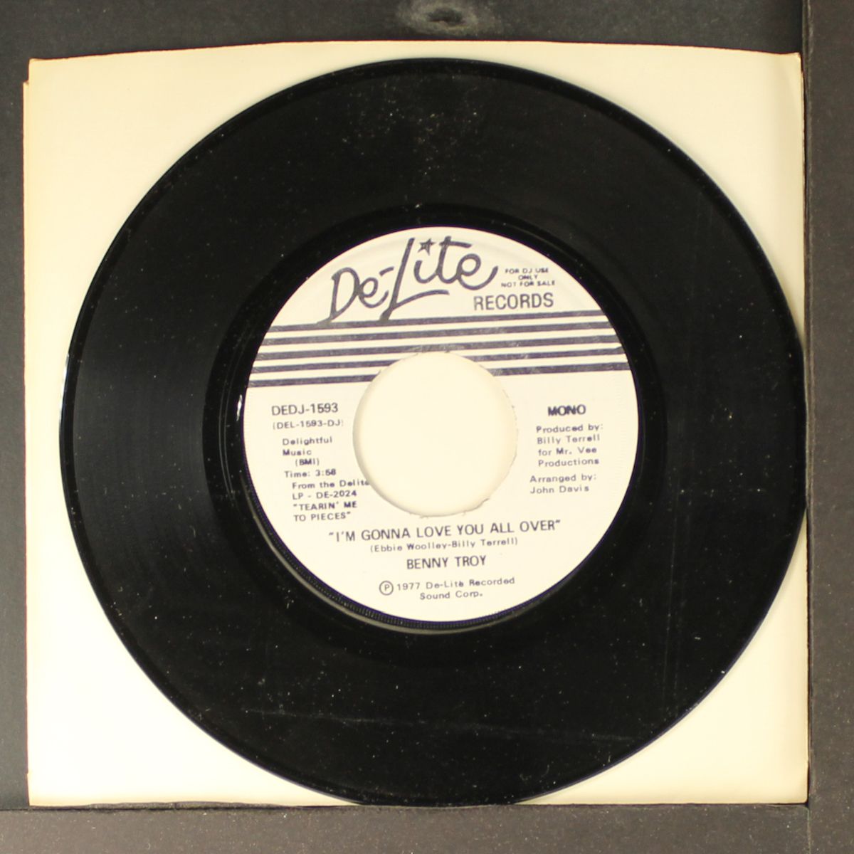 i'm gonna love you all over / mono by BENNY TROY