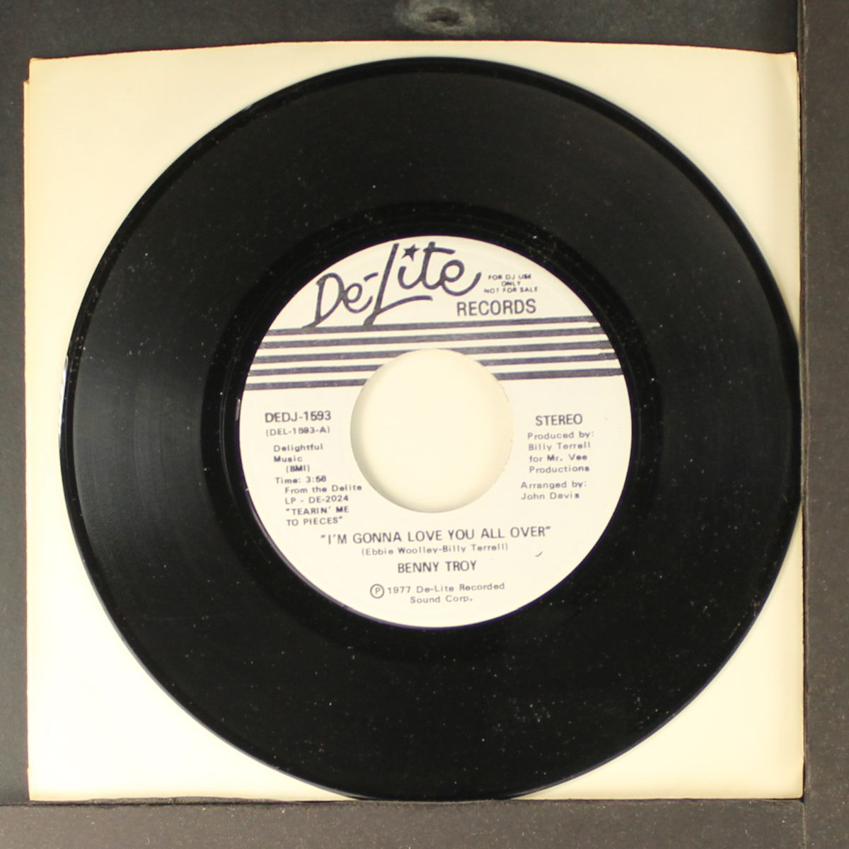 i'm gonna love you all over / mono by BENNY TROY