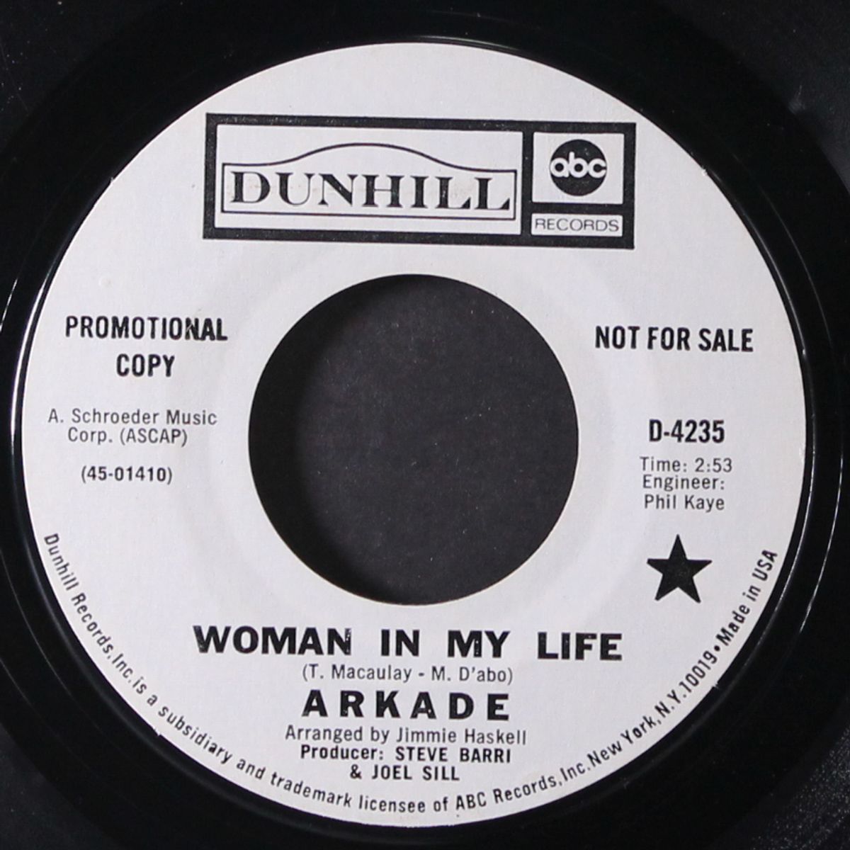 woman in my life / rhythm of the people by ARKADE