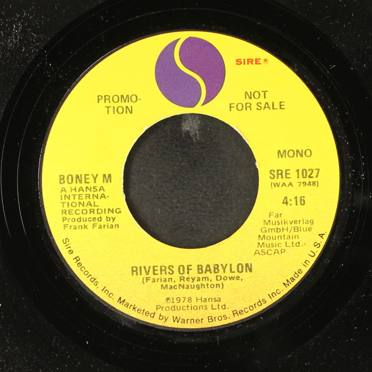 rivers of babylon / mono by BONEY M