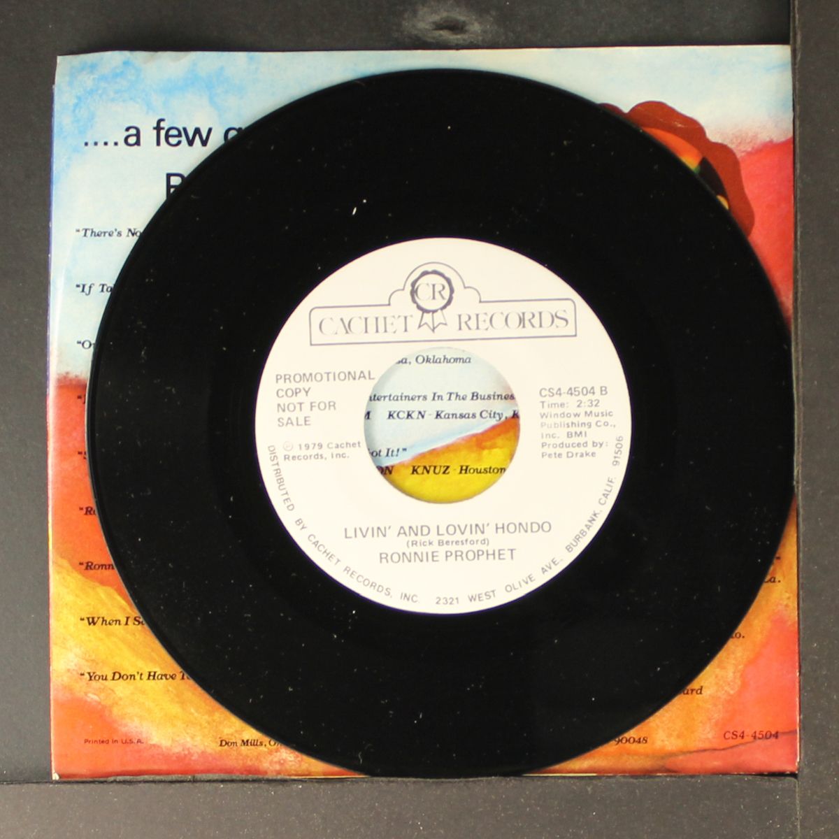 phantom of the opry / livin' and lovin' hondo by RONNIE PROPHET