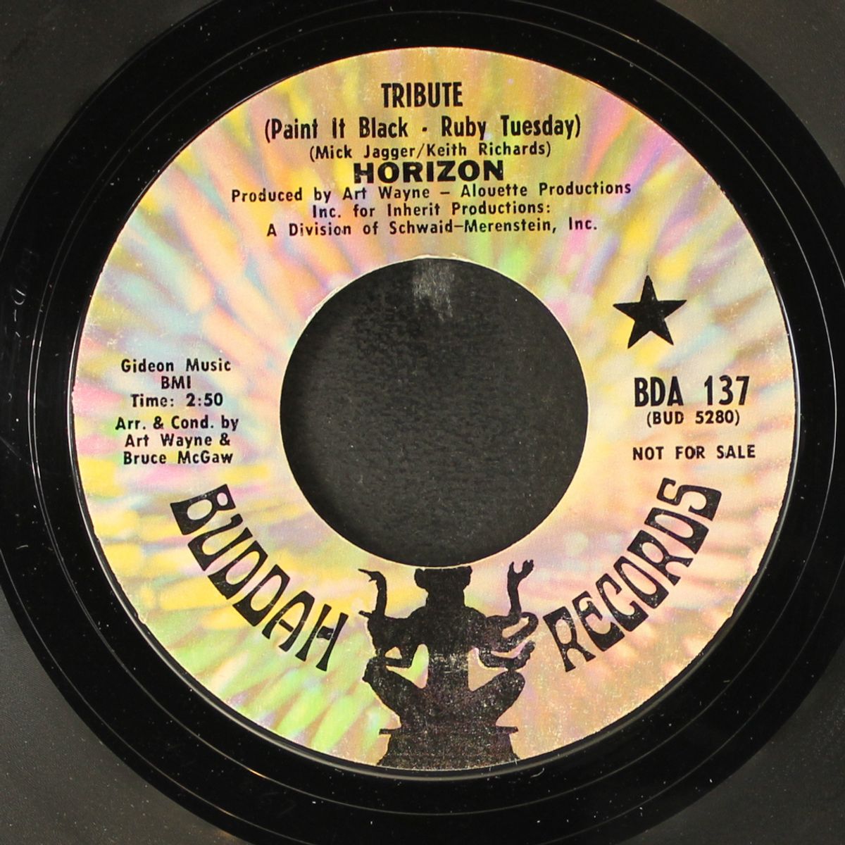 tribute (paint it black, ruby tuesday) / back street woman by HORIZON