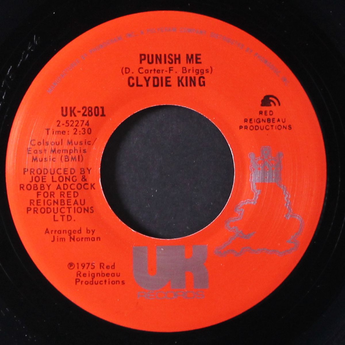 punish me / instrumental by CLYDIE KING