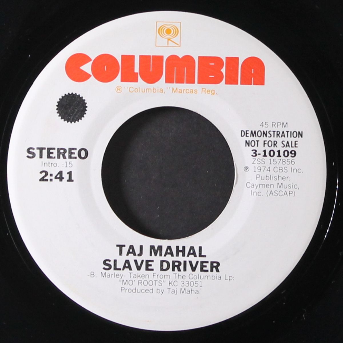 slave driver / mono by TAJ MAHAL