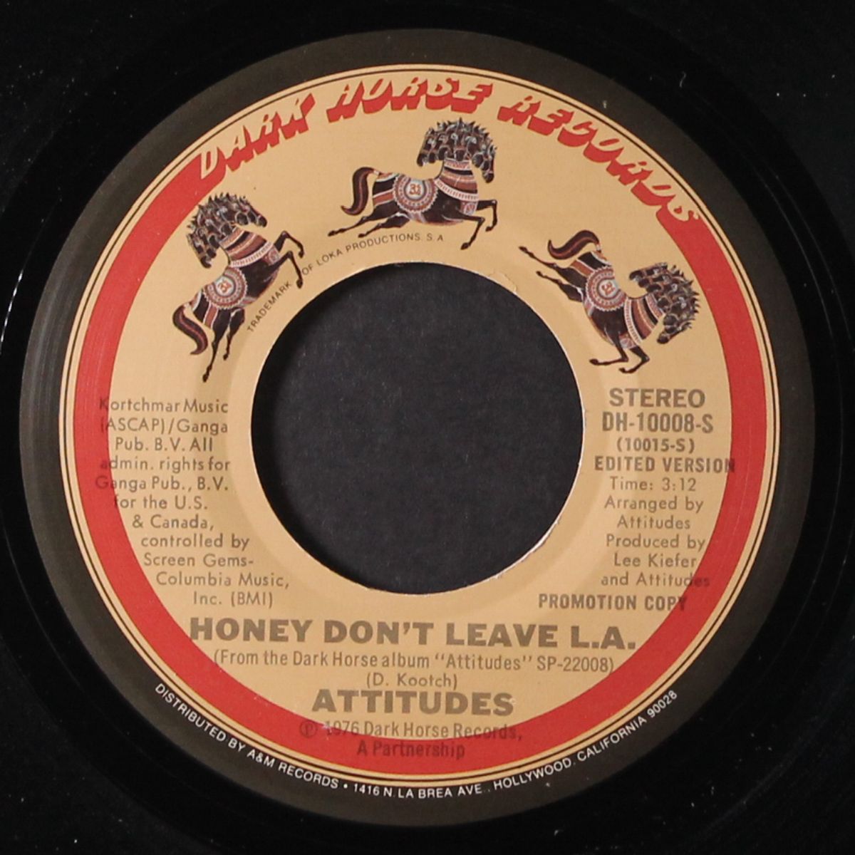 honey don't leave l.a. / mono by ATTITUDES