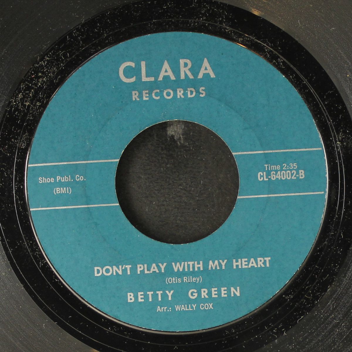 it's me that you need / don't play with my heart by BETTY GREEN