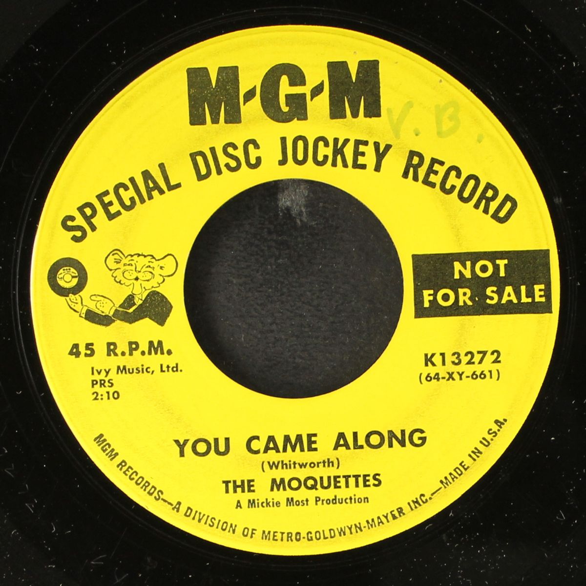 right string baby, but the wrong yo-yo / you came along by MOQUETTES