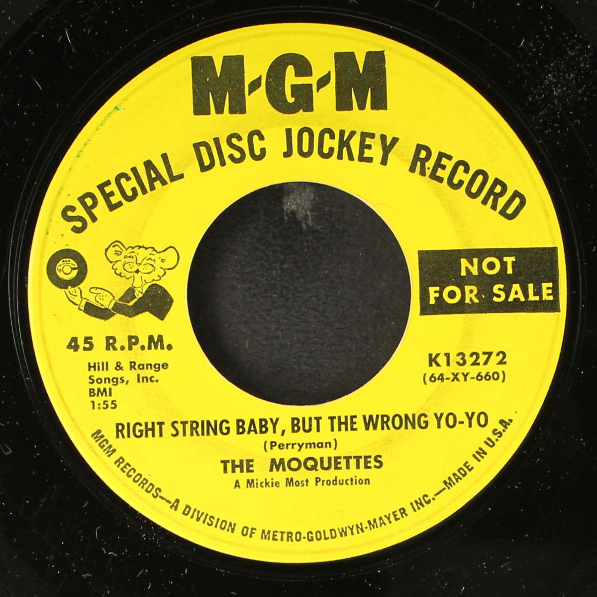 right string baby, but the wrong yo-yo / you came along by MOQUETTES