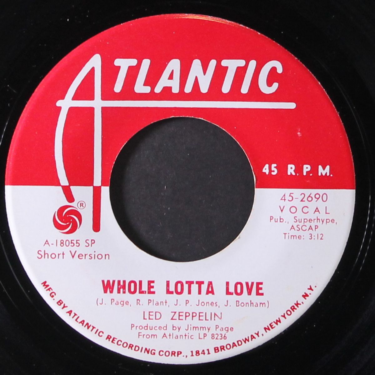 whole lotta love / short by LED ZEPPELIN