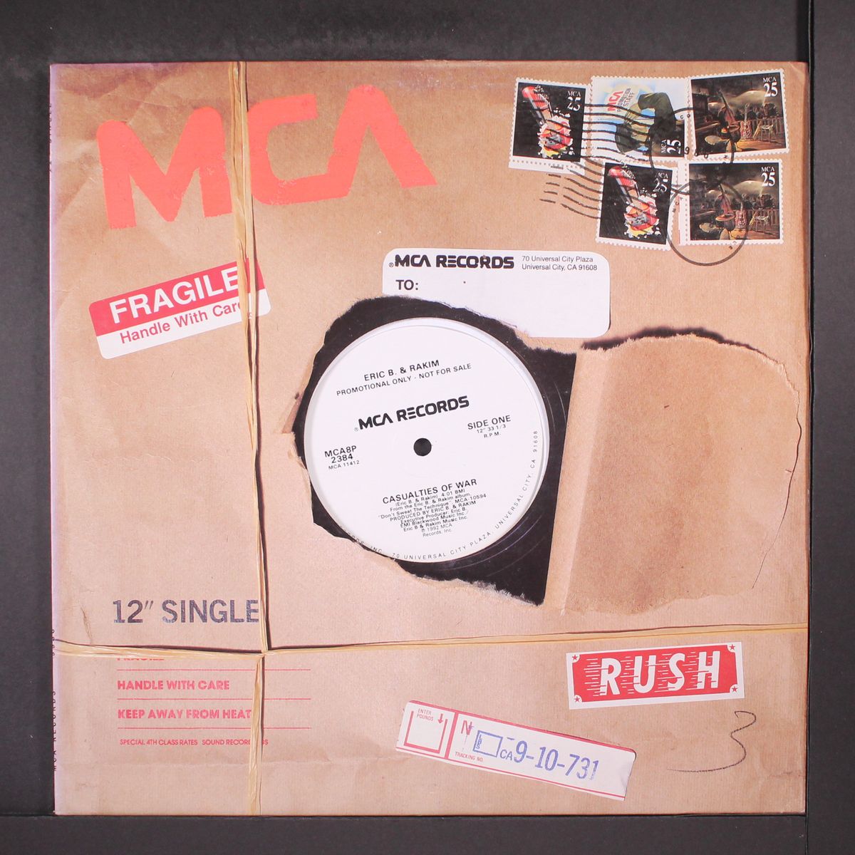 casualties of war / relax with pep by ERIC B. & RAKIM