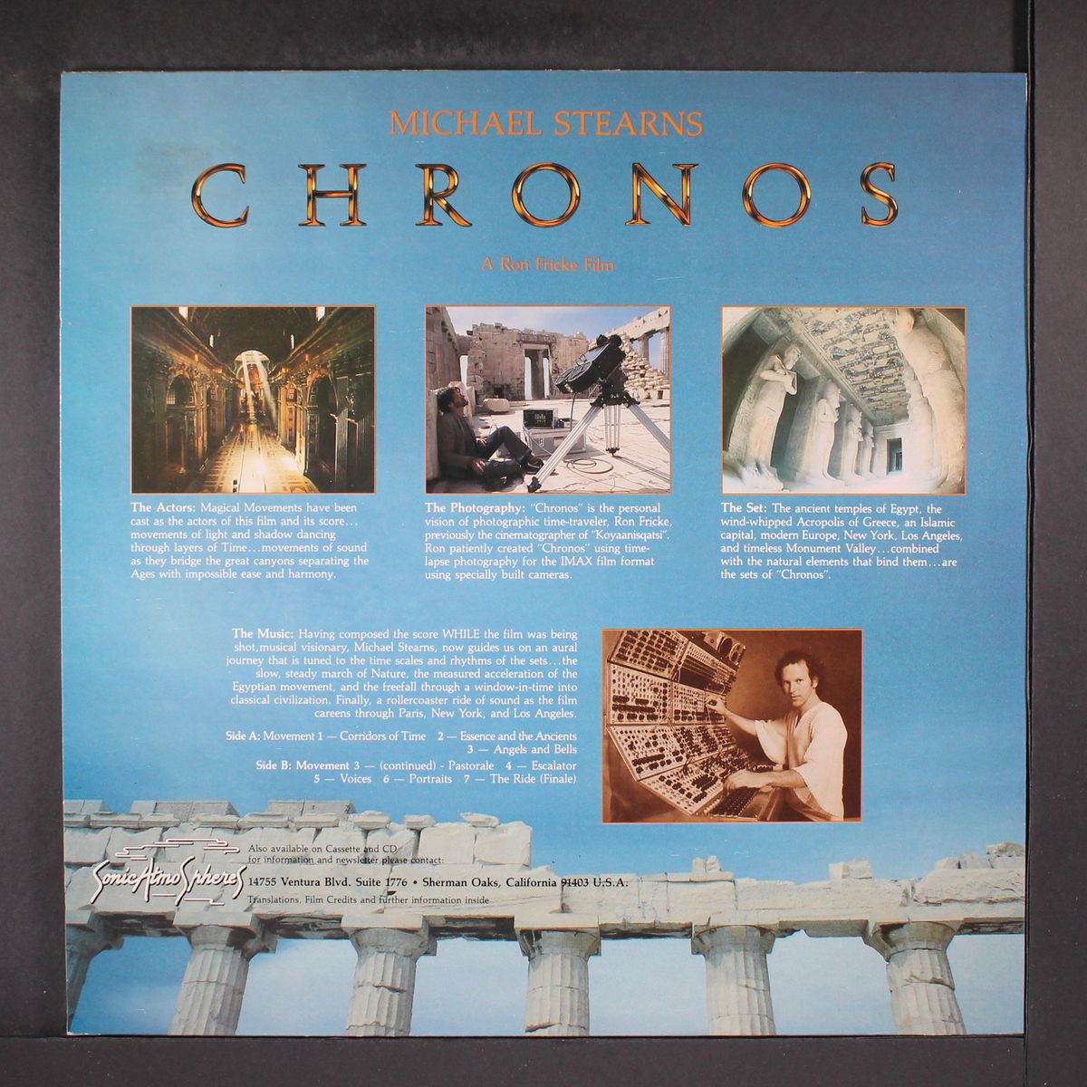 chronos (soundtrack) by MICHAEL STEARNS