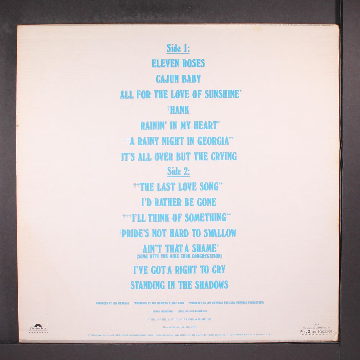 fourteen greatest hits by HANK WILLIAMS JR.