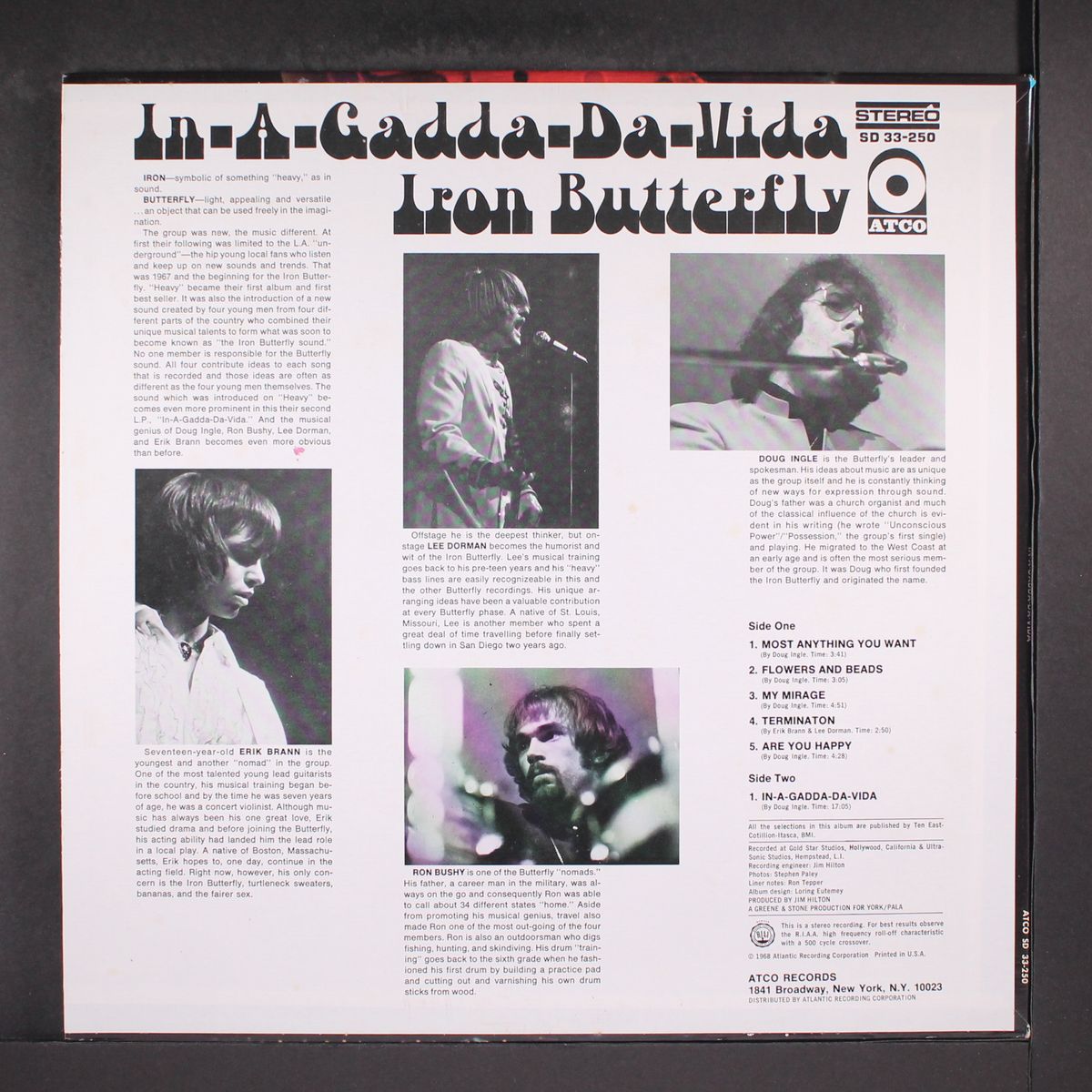 in-a-gadda-da-vida by IRON BUTTERFLY