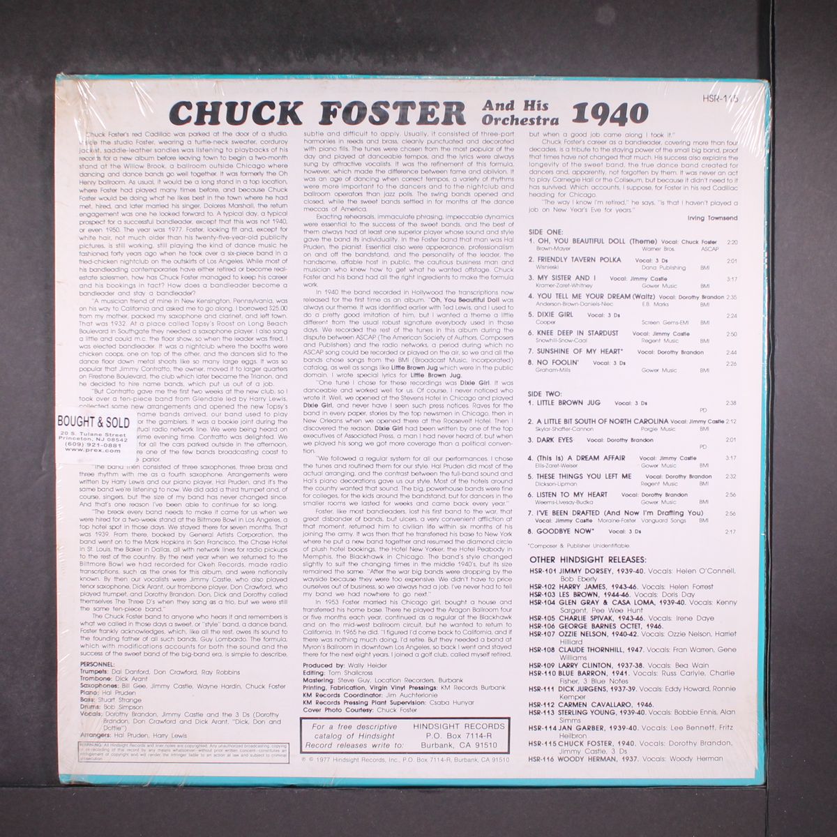 the uncollected by CHUCK FOSTER